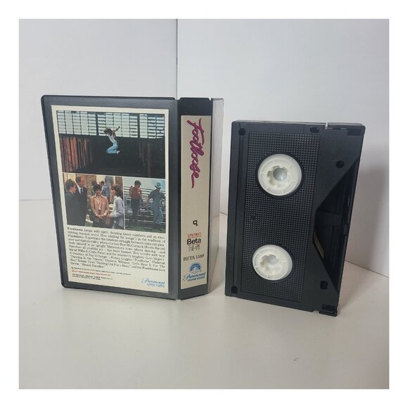 Footloose BETA Tape Betamax (Not VHS) Kevin Bacon - Picture 2 of 2